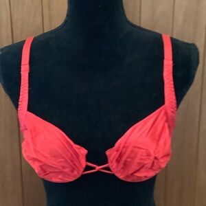Warner's Vibrant Red Bra